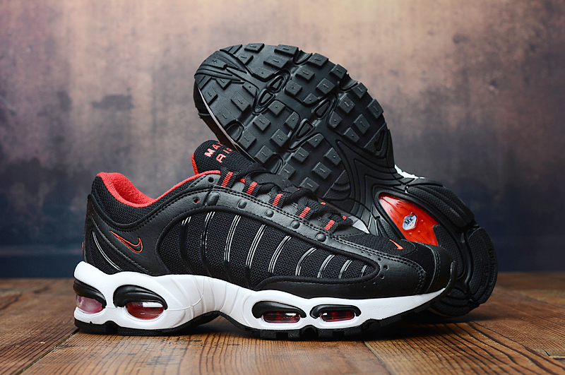 2019 Nike Air Max TN Black White Red Shoes